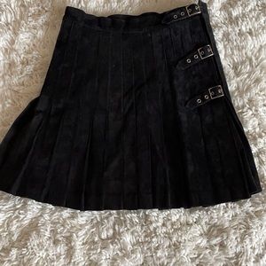 North Beach Leather Skirt